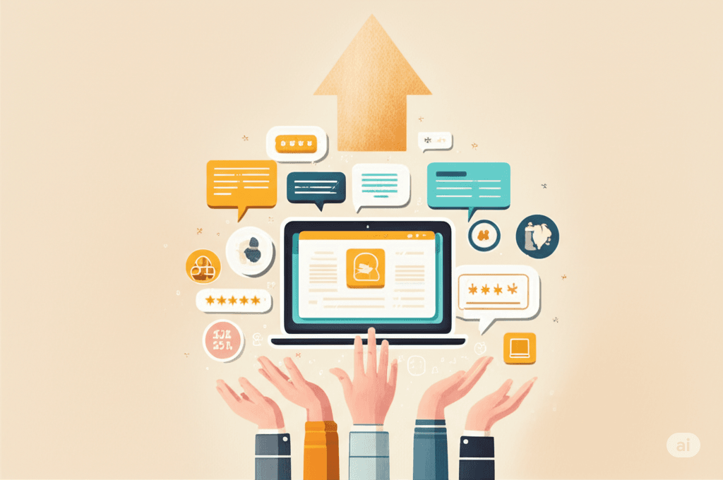 alt: El Poder de la Prueba Social: Usando testimonios y reseñas para generar confianza y conversión