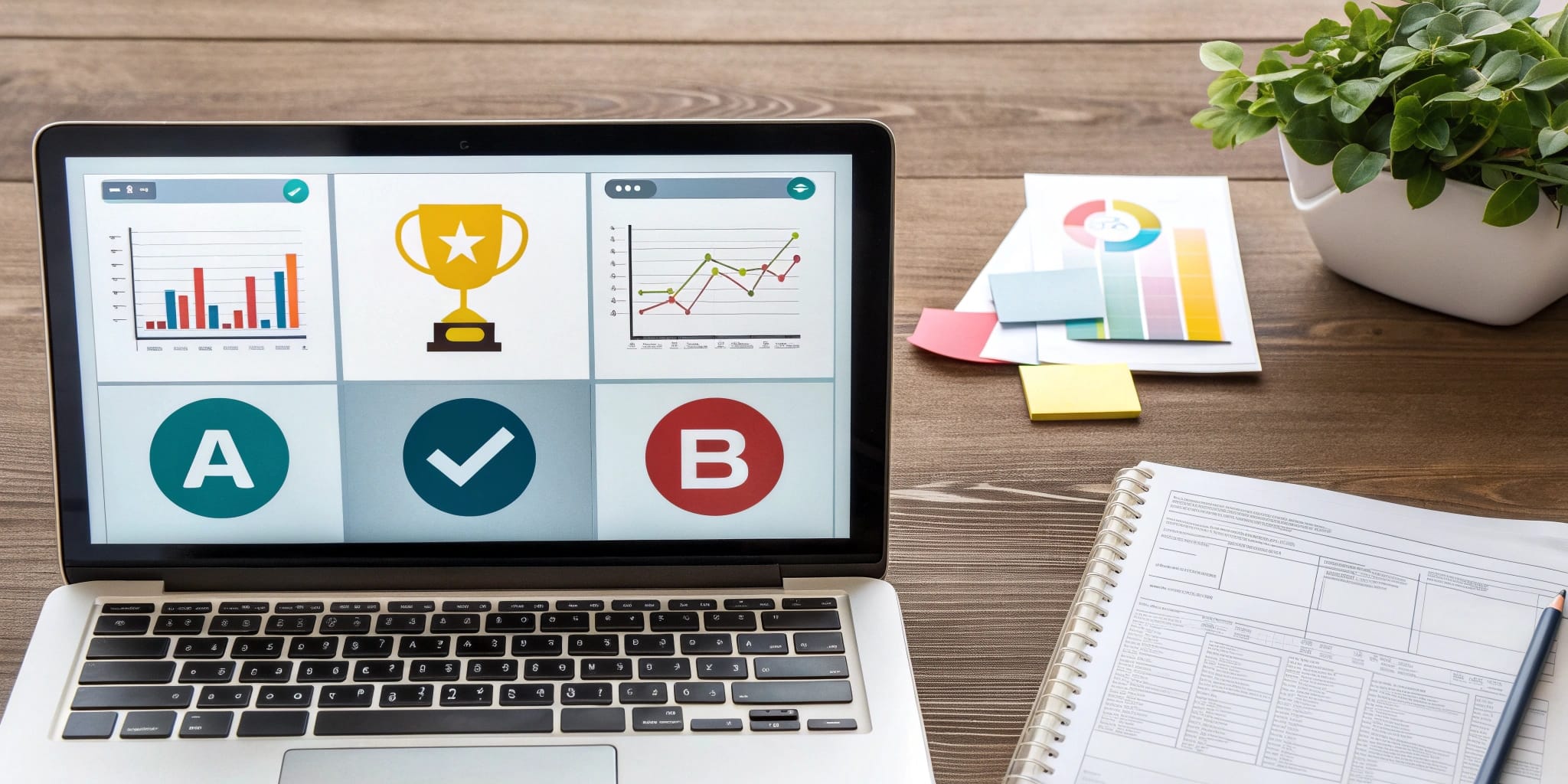 alt: Guía de Pruebas A/B (A/B Testing): Optimizando la conversión web con datos.
