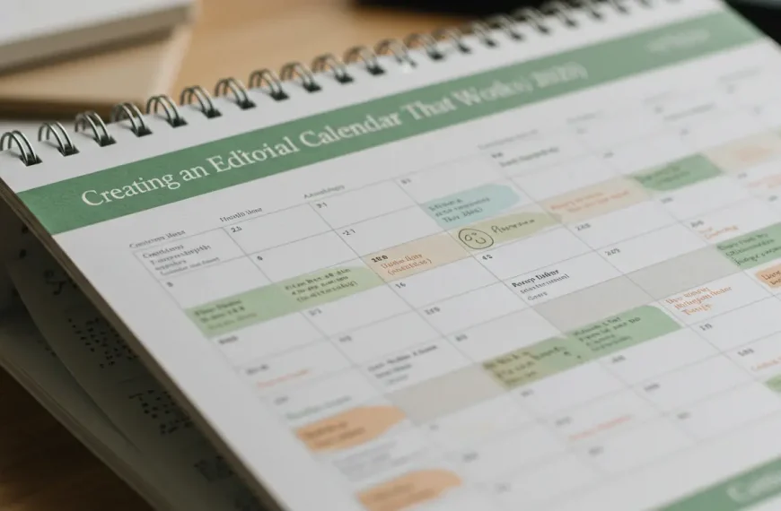 Anti-Chaos Editorial Calendar: Content System That Works