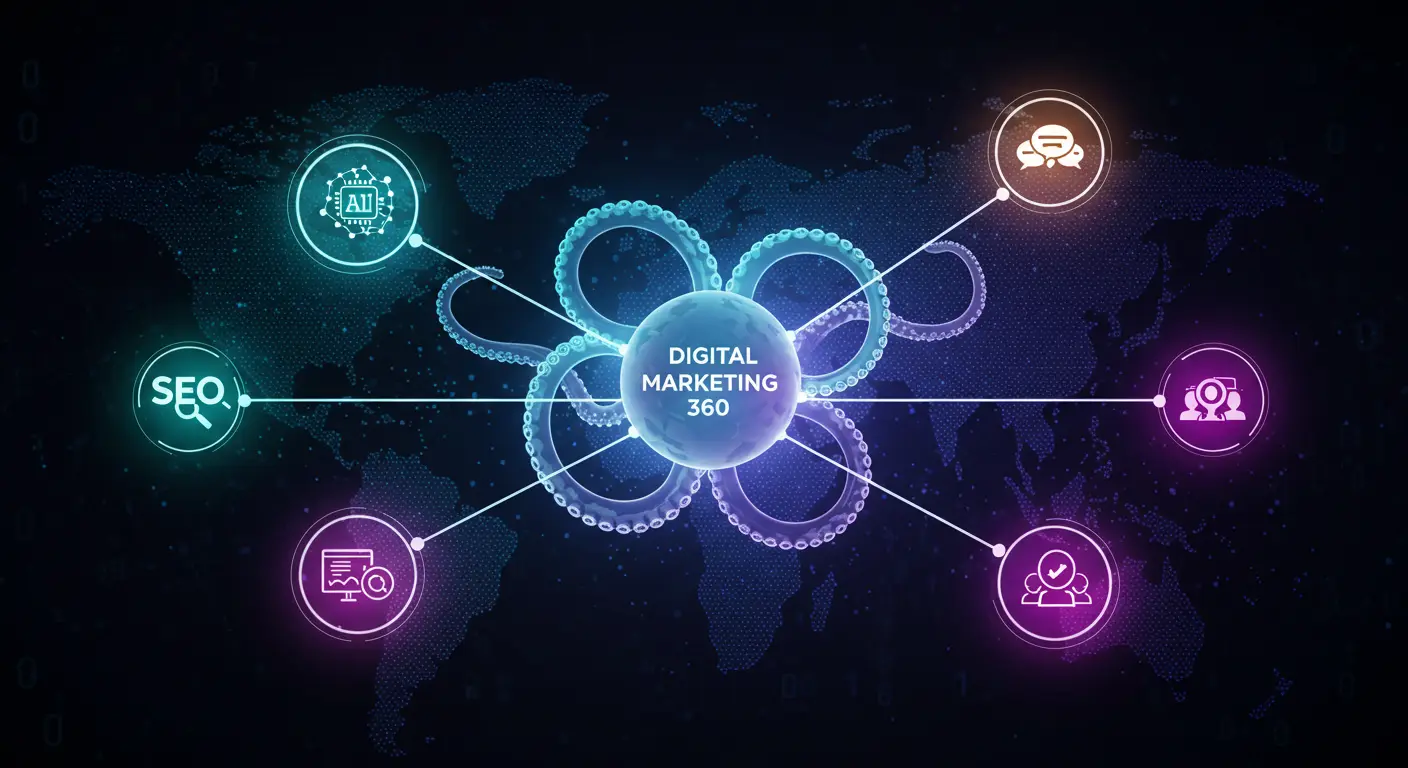 Marketing Digital 360: El Sistema para Integrar SEO, IA y Redes