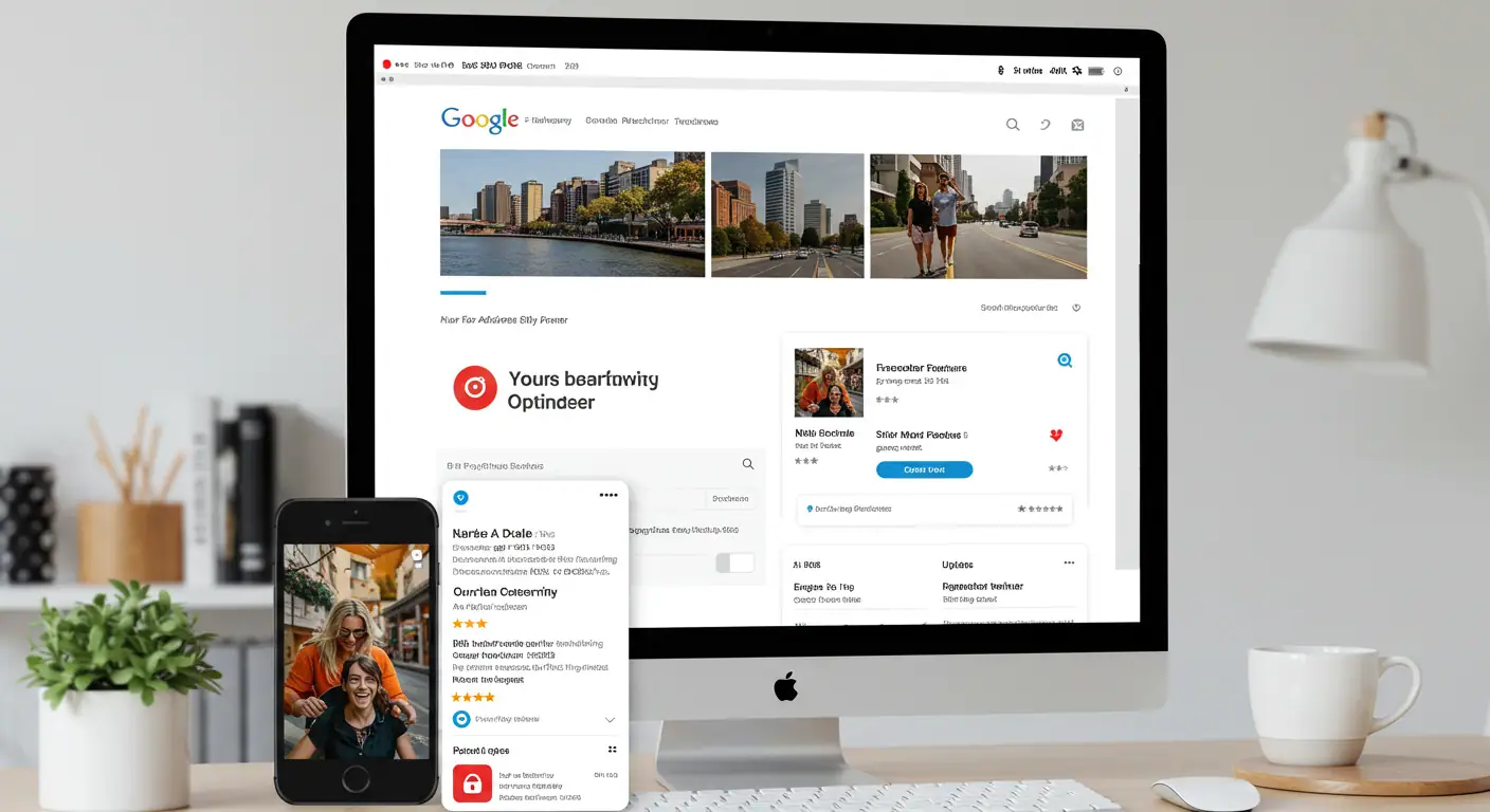 Un Google Business Profile optimizado al 100% Google Business Profile completamente optimizado: logo profesional, fotos alta calidad, NAP consistente, categorías correctas, reseñas 5 estrellas