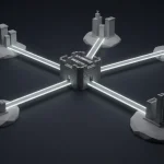 Ilustración de la estrategia de link building ético de SeoToptal, mostrando cómo se construyen puentes de autoridad desde un sitio web central hacia otras entidades de confianza en la industria.